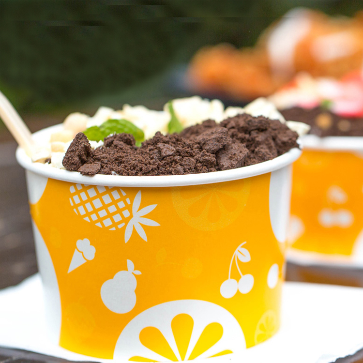 hight quality a disposable bowl ice cream soup containers