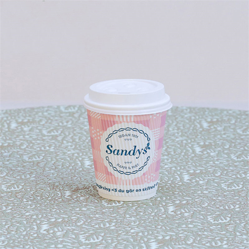 Disposable custom printed 16 oz 20 oz paper coffee cup
