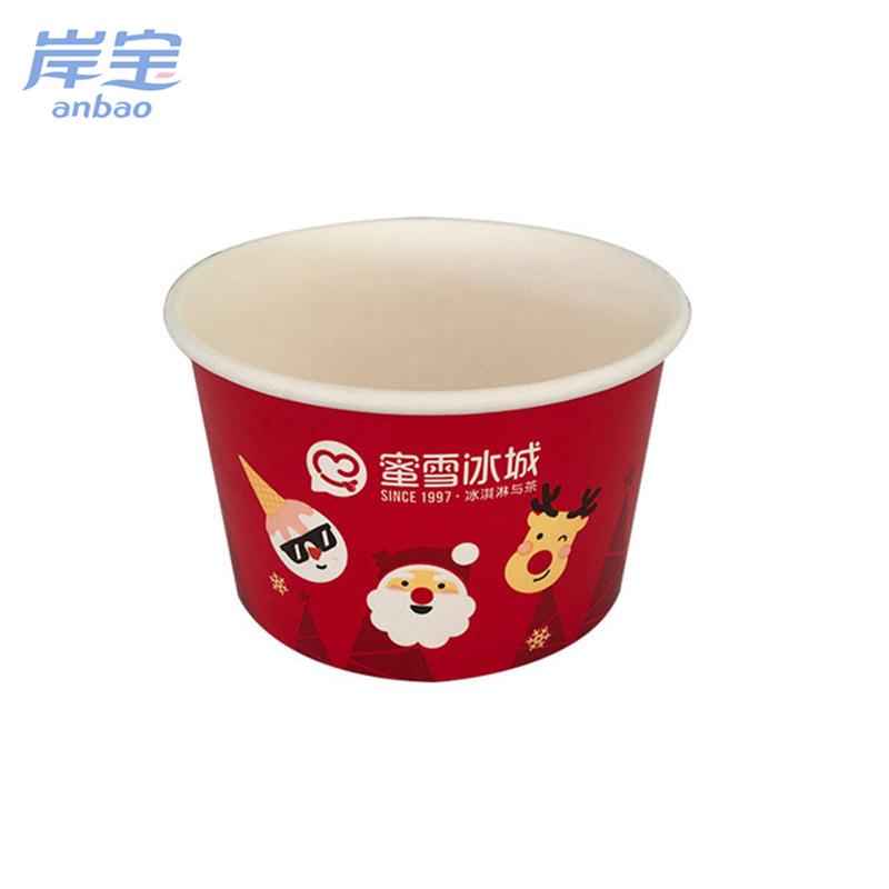 wide varieties ice cream packaging cup bowl