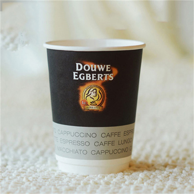 custom printed disposable 16 oz double walled paper cup