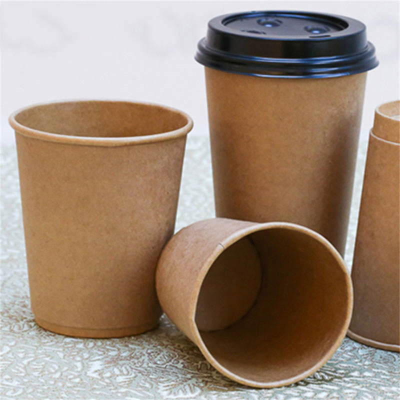 quick and easy sanitary kraft personalized paper coffee cup sleeves