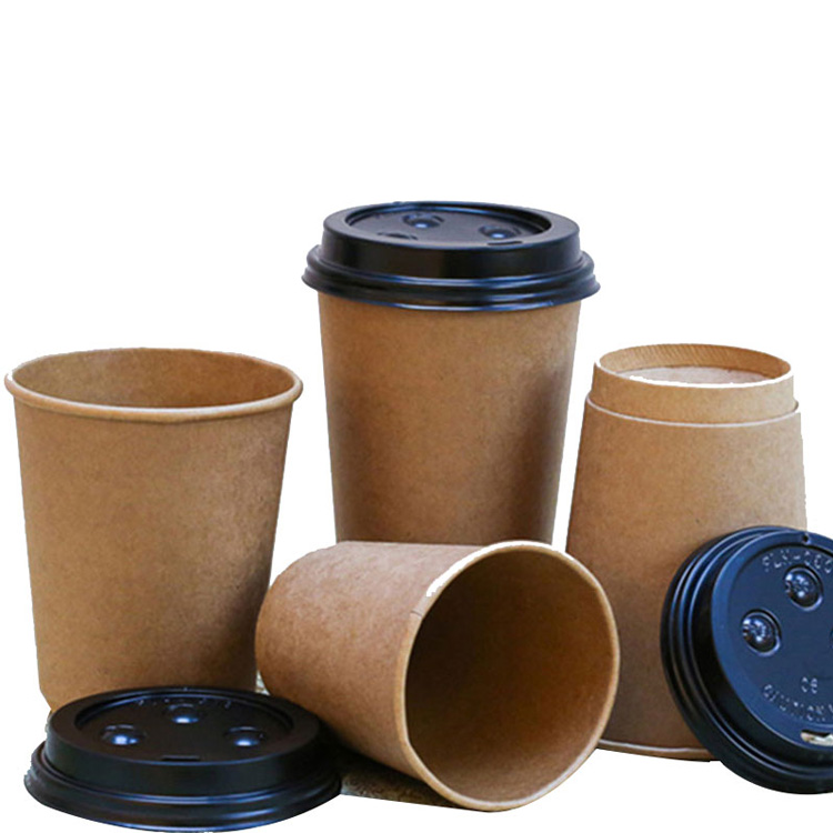 Custom Paper Coffee Cups With Lids