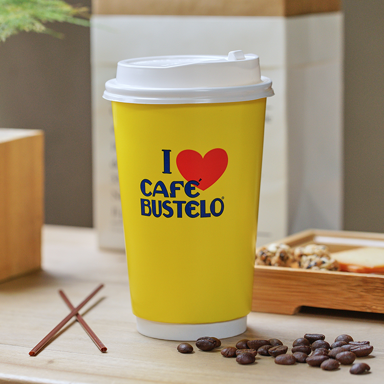 Wholesale Cheap Custom Printed Biodegradable Disposable Pla Coffee Cup Double Wall