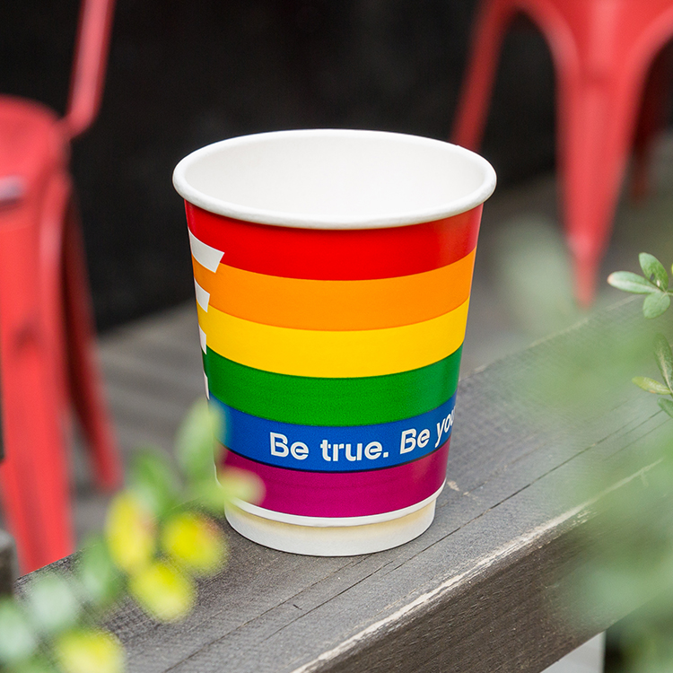 Eco Friendly Disposable Paper Soup Cup With Printing Logo