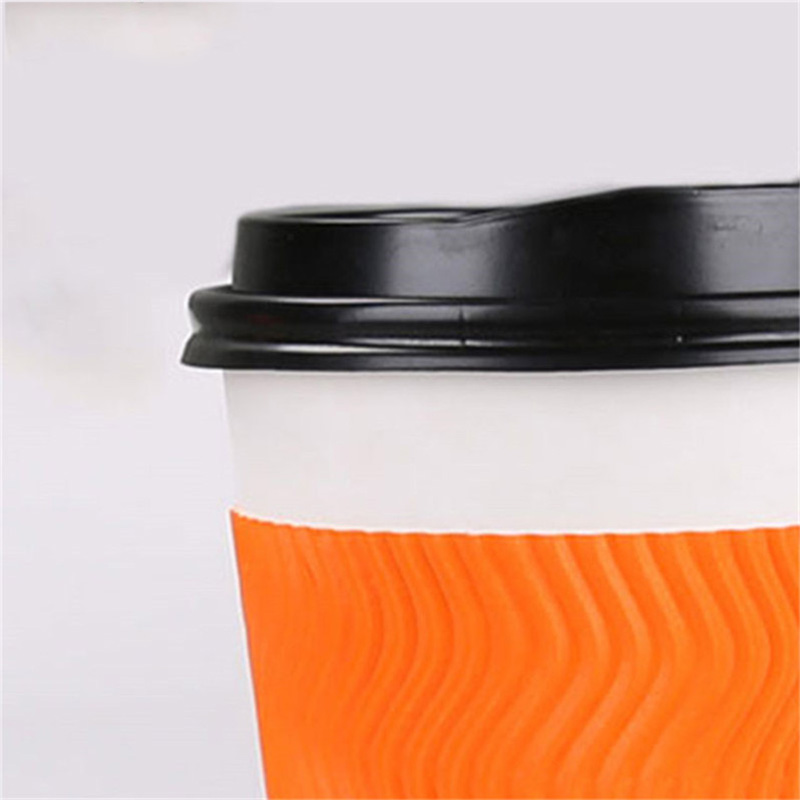 Ripple Cup, Ripple Paper coffee Cup, Vertical Ripple Wall Paper Cup