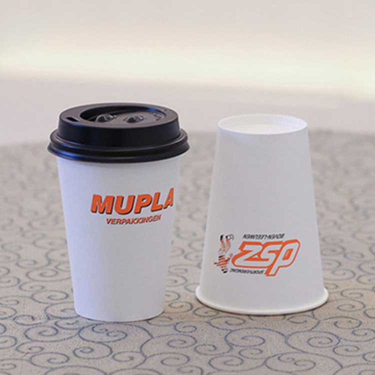 professional supplier logo printed design food grade raw material eco-friendly paper cups