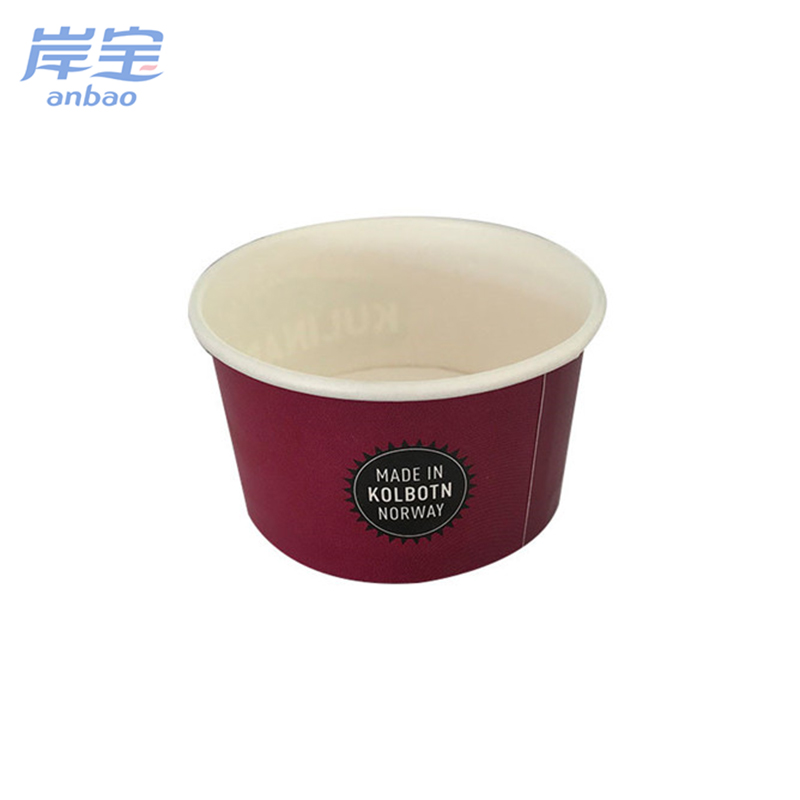 wide varieties ice cream packaging cup bowl