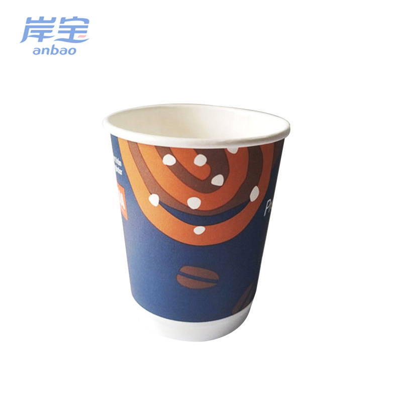 high quality hot drink paper cup 9 oz with handle