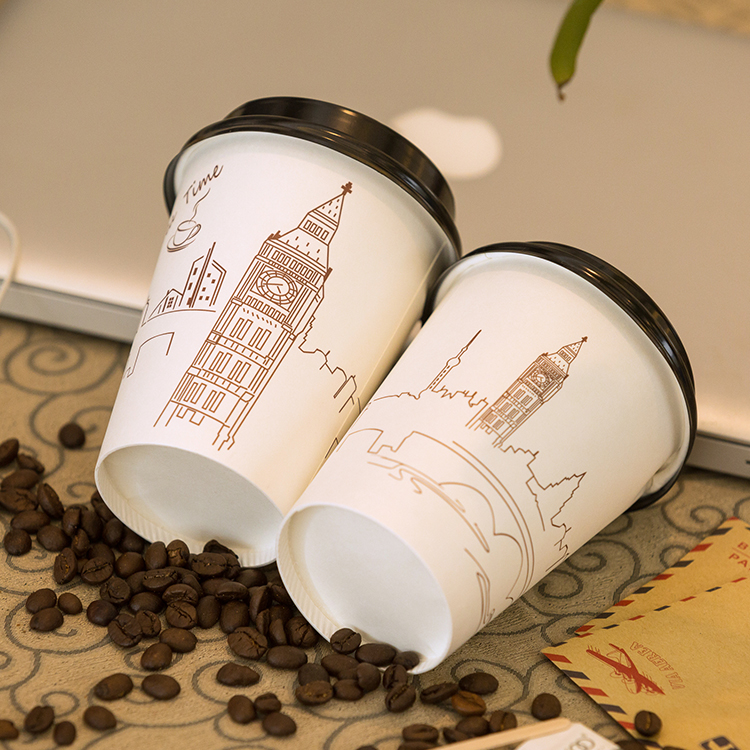 Eco-Friendly China Personalized 30ml 50ml 65ml Paper Tasting Cup/520cc Disposable Soup Paper Cup