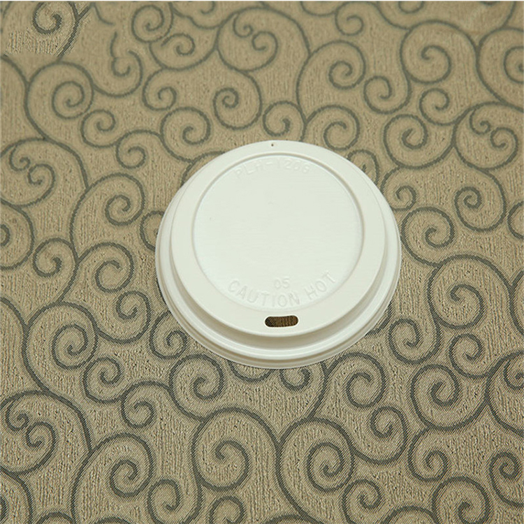 wholesale disposable biodegradable coffee paper cup cover plastic lid with good price