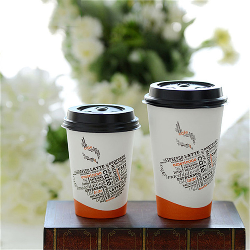 Disposable 2oz 4oz Paper Cups for Espresso Coffee Tea Water Sample Cups