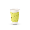 PLA Coated 12oz Ripple Paper Cup With Logo